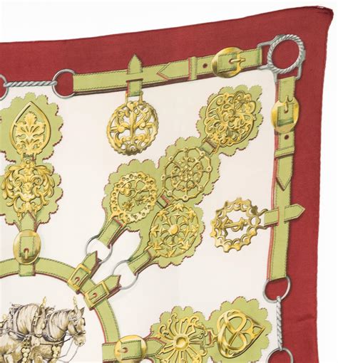 hermes cuivreries scarf